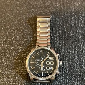 Diesel watch on factory steel bracelet